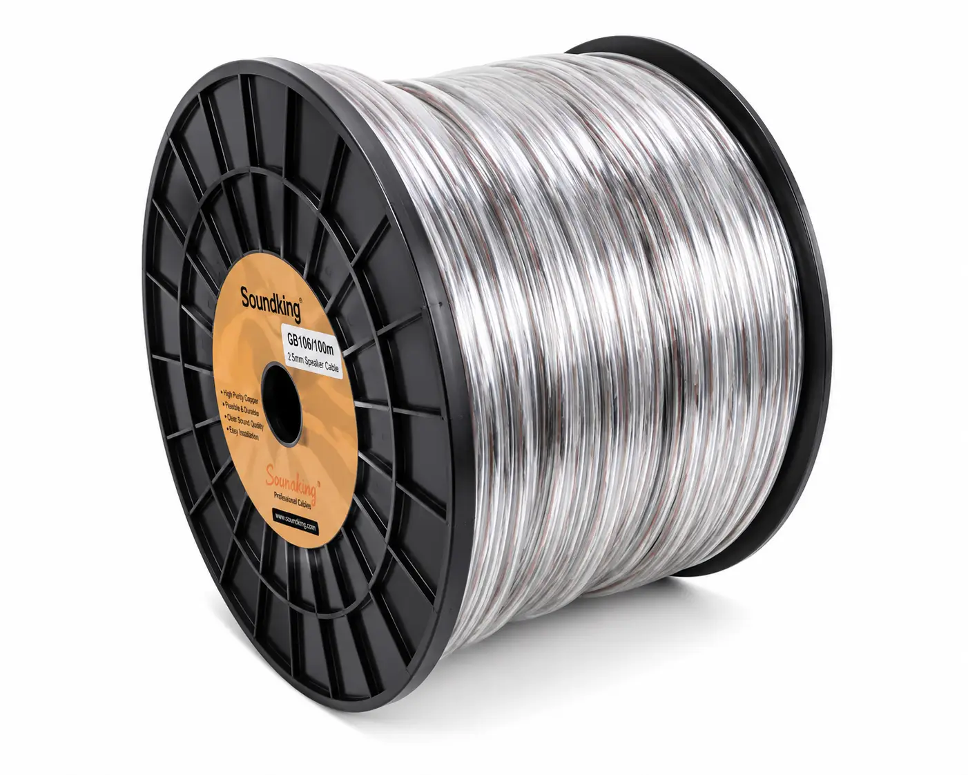 Why SoundKing GB106/100m 2.5mm Speaker Cables Are Ideal for Professional Audio Installations SoundKing GB106 Speaker Cable