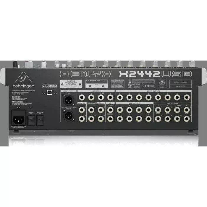 X2442USB analog mixer