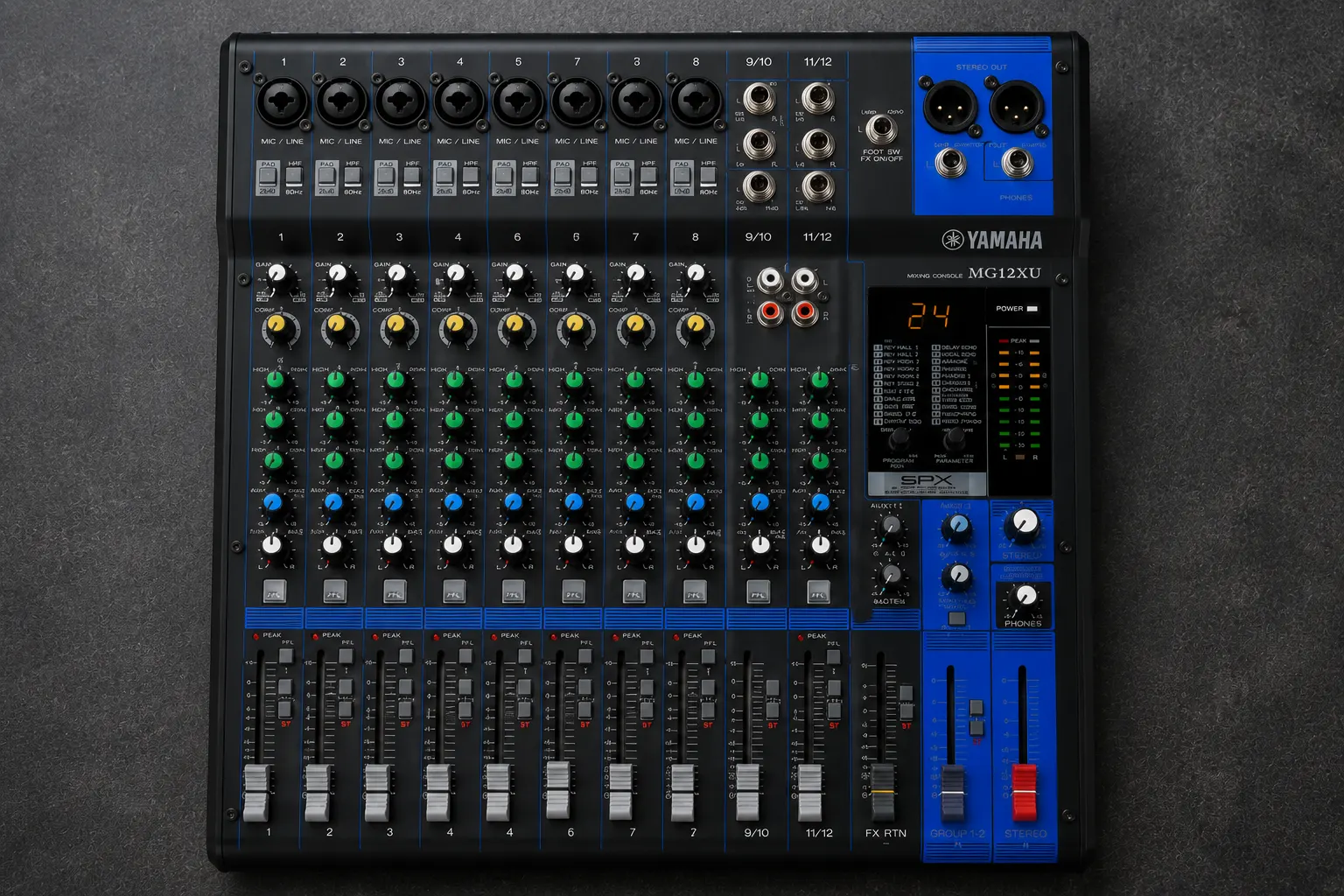 Affordable Yamaha MG12XU mixer Kenya Yamaha MG12XU for live sound