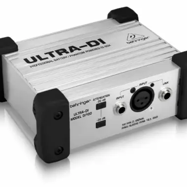 Behringer DI400P Passive DI Box Kenya – Clean Instrument Signal for Stage and Studio
