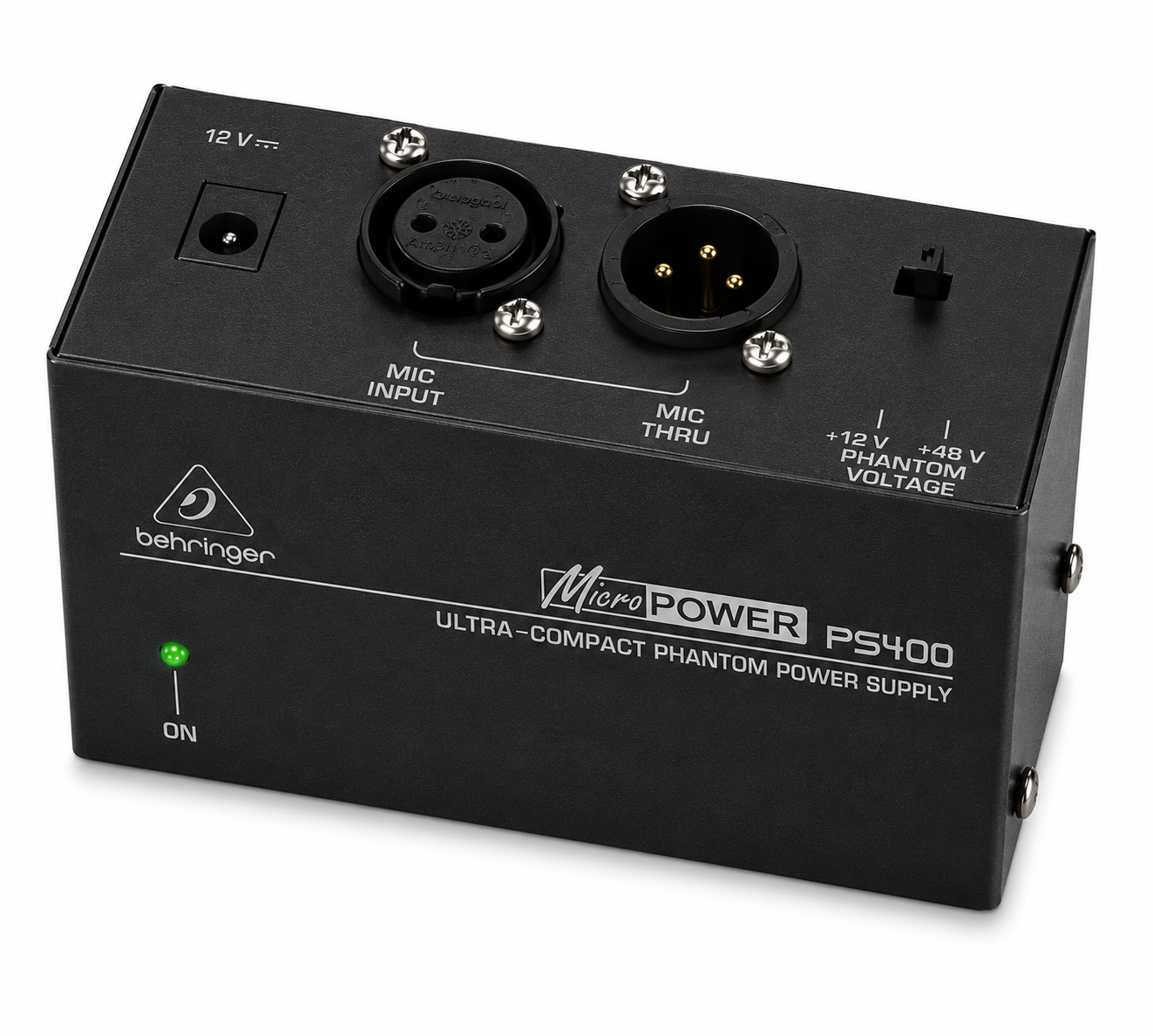 Behringer Phantom Power Supply Unit PS 400 Price In Kenya – Compact Power for Condenser Microphones Behringer Phantom Power Supply Unit PS 400 Price In Kenya