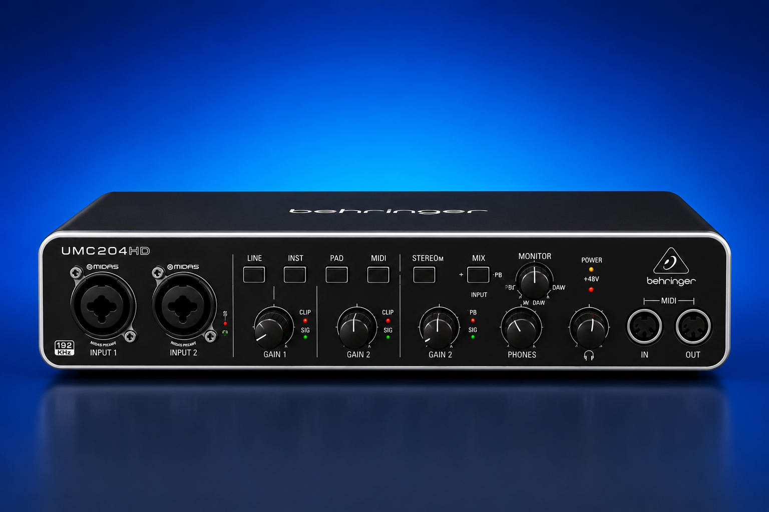 Behringer UMC204HD Review: A Professional USB Audio Interface for Musicians, Producers and Content Creators in Kenya Original Behringer UMC204HD Kenya