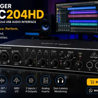 10 Reasons Why the Behringer UMC1820 Is the Perfect Audio Interface for Studios, Podcasters and Musicians in Kenya