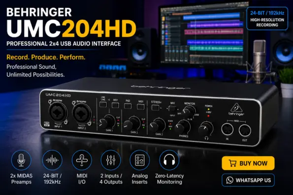 Behringer UMC204HD