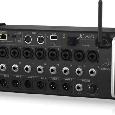 Behringer X Air XR16 Tablet-Controlled Digital Mixer for Professional Live Sound
