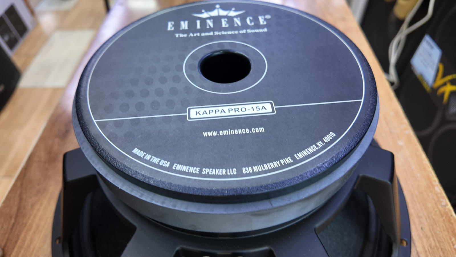 Eminence Kappa Pro-15A Review for Professional Sound Systems in Kenya Eminence Kappa Pro-15A 8 Ohm Woofer