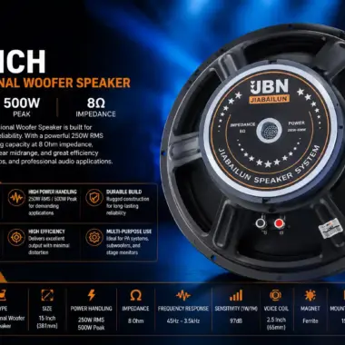 Thunder Sound TS 112 Speaker – Reliable 12-Inch PA Speaker for Churches, DJs, Events and Live Sound