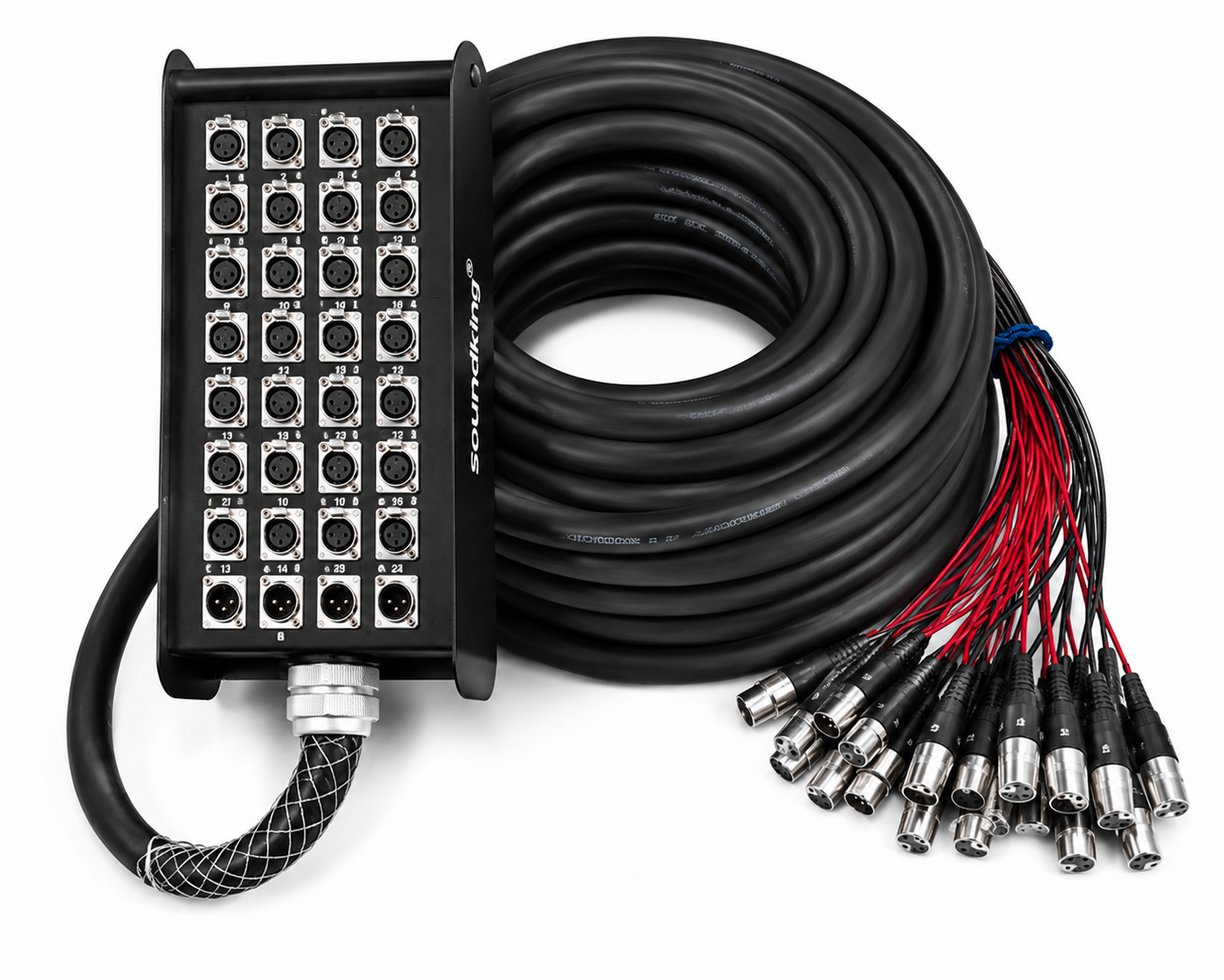 Why the Soundking AH121-50M Is an Essential Cable for Modern Live Sound Systems Soundking AH121-50M Snake Cable