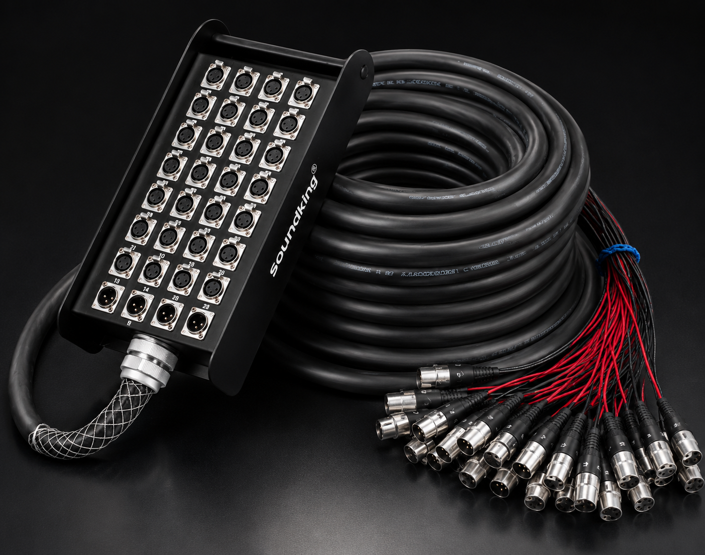 The Benefits of Using the Soundking AH121-50M Snake Cable for Professional Live Sound Soundking AH121-50M Snake Cable