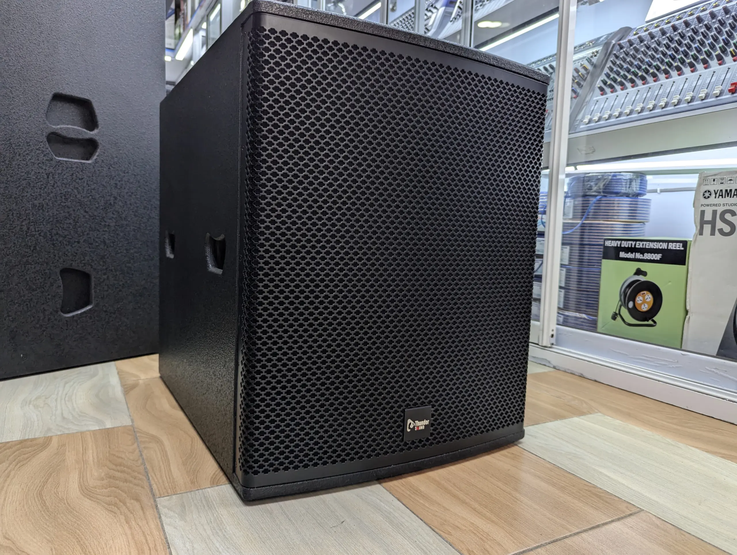Thunder Sound TS118 Subwoofer for DJs, Churches and Live Events TS118 subwoofer setup in Kenya