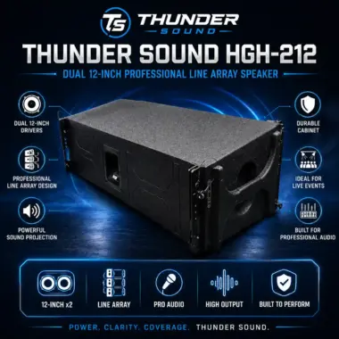 Derwel PD2190 21-Inch Bass Speaker – Powerful 4000W Bass Driver for Subwoofer Cabinets, Clubs and Outdoor Events