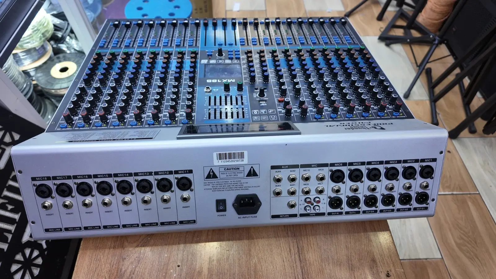 Thunder Sound MX14S Professional Mixer – 14 Channel Audio Mixer with DSP Effects, USB and Studio-Ready Sound Control Thunder Sound MX14S 14 channel mixer
