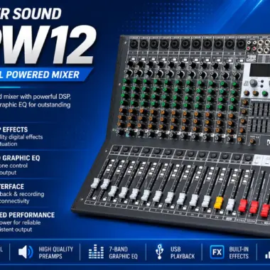 Thunder Sound TS401 Professional Conference Microphone System – Wireless Conference Solution for Boardrooms, Churches and Institutions