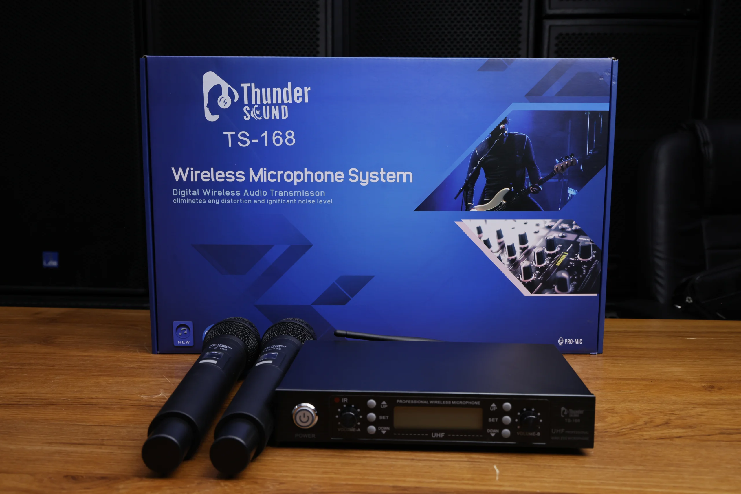 Thunder Sound TS-168 wireless microphone product view