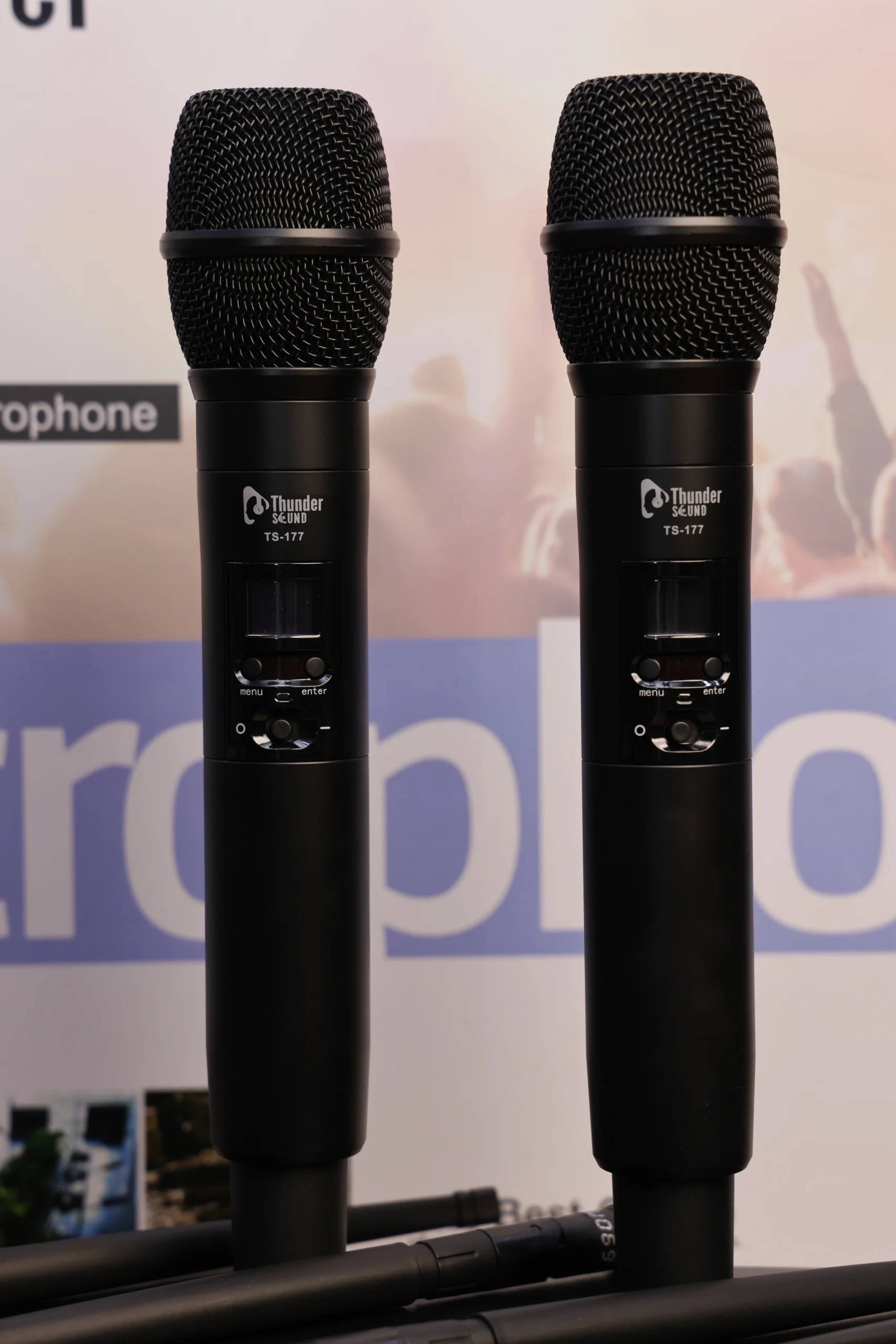Thunder Sound TS-177 Wireless Microphone System in Kenya UHF wireless microphone system equipment