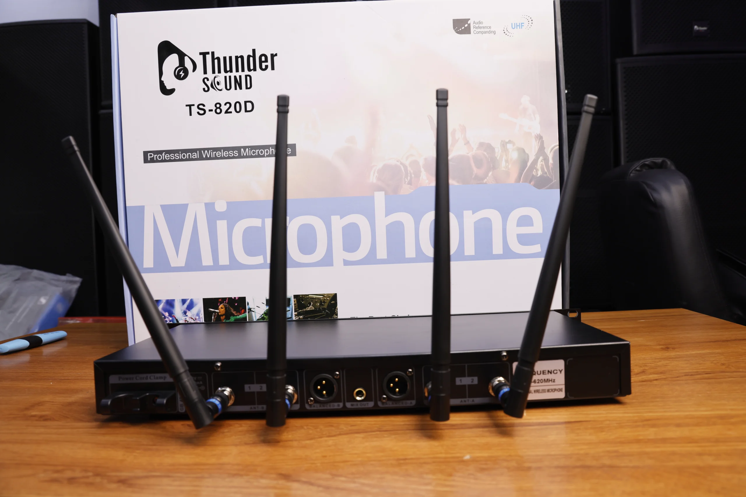 Wireless microphone for events in Kenya