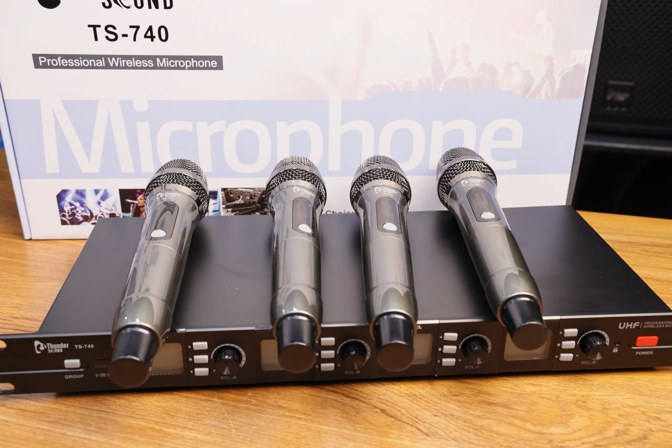 Wireless microphone system for events in Kenya